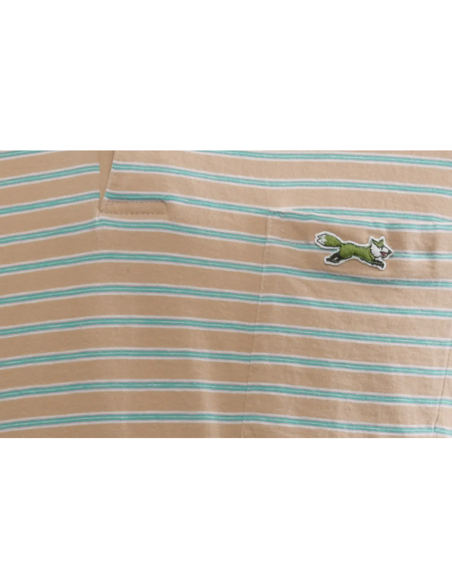 Vintage JC Penney Striped Polo Shirt - L - Image 3