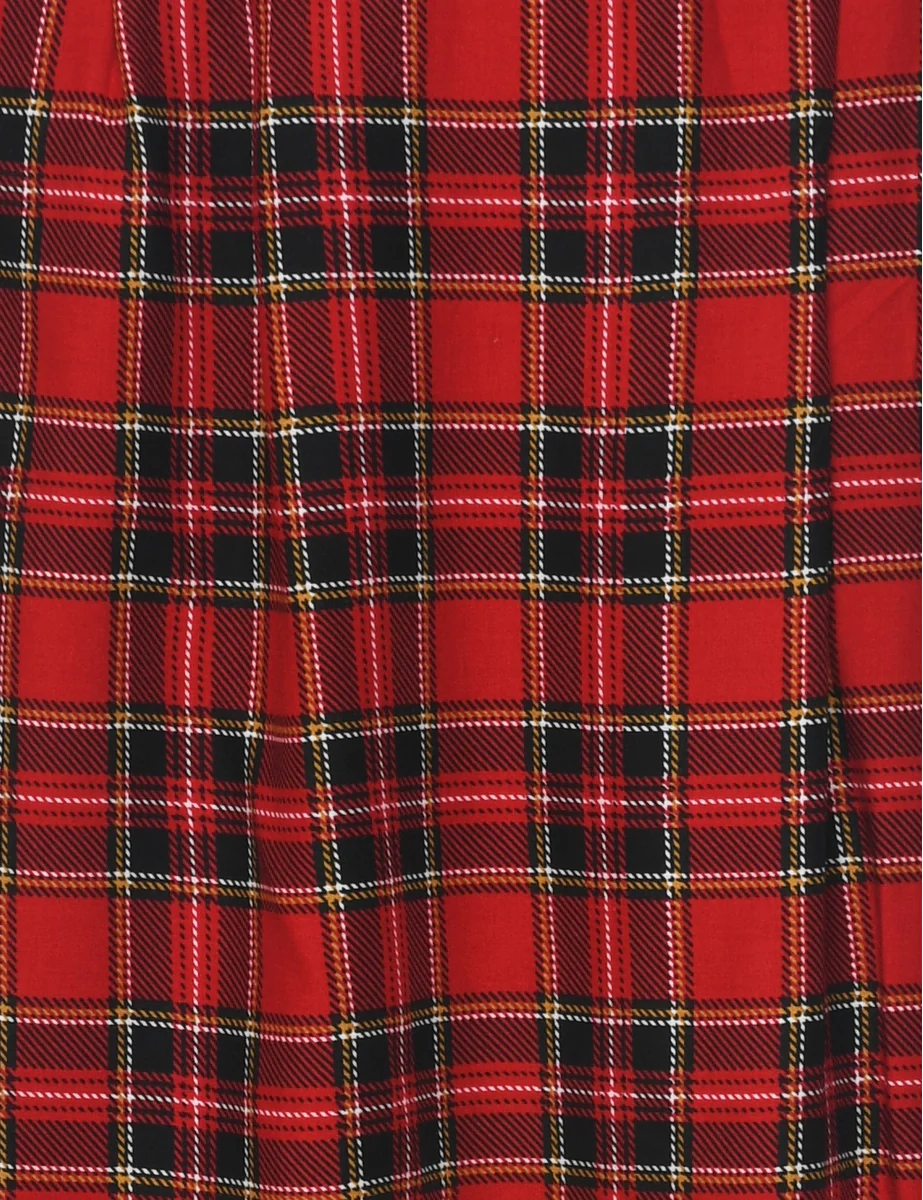 1990s Vintage Koret Tartan Pencil Skirt - M - Image 3