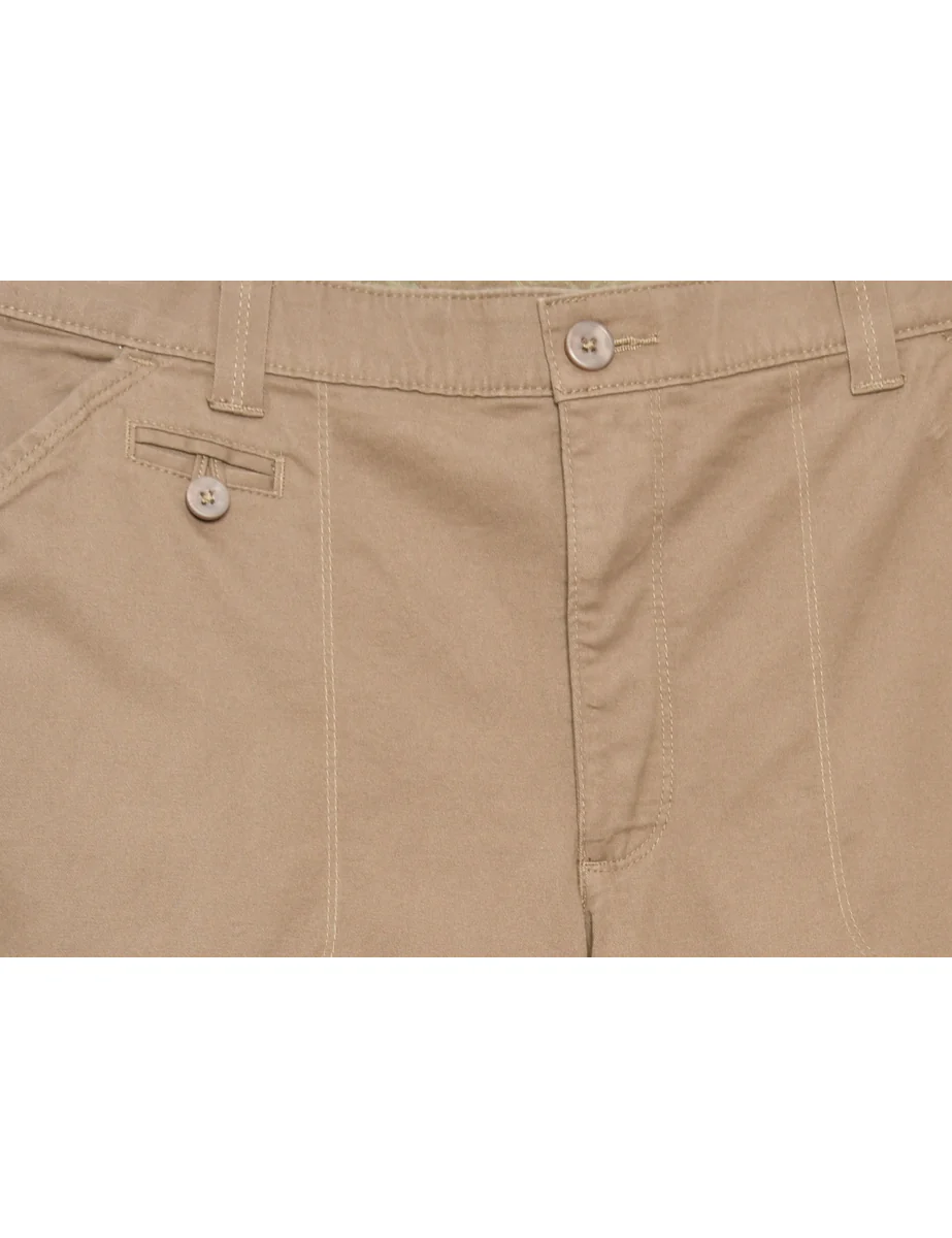 Vintage Lee Light Brown Y2K Cargo Trousers - W36 L30 - Image 3