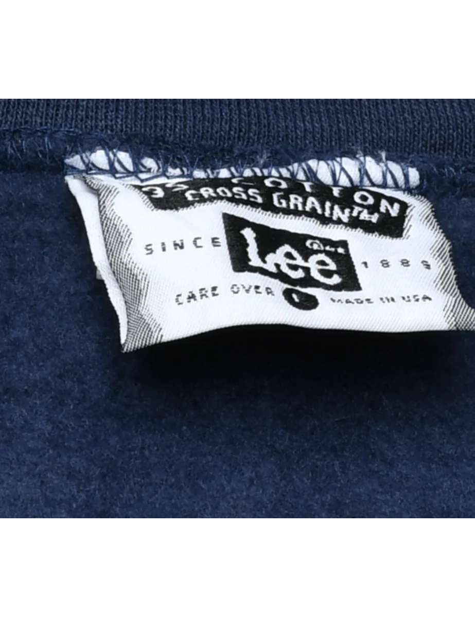 Vintage Lee Printed Sweatshirt - L - Image 4