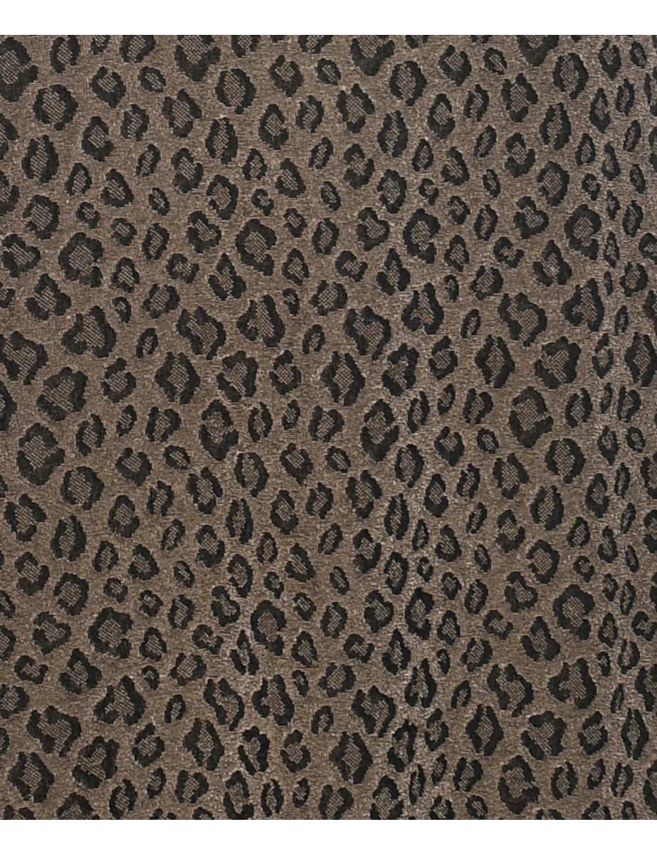 Vintage Leopard Print Dress - S - Image 3