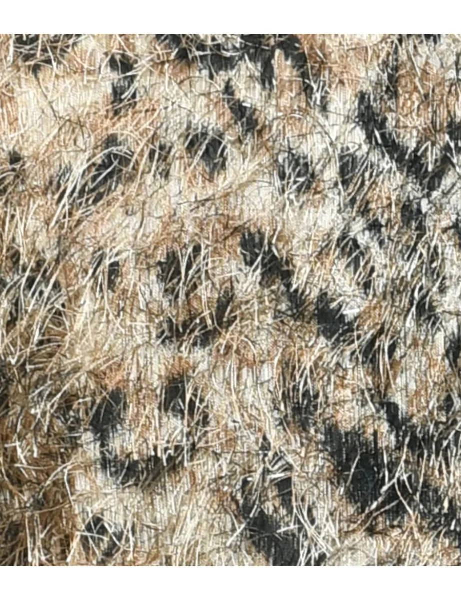 1990s Vintage Leopard Print Jacket - M - Image 3