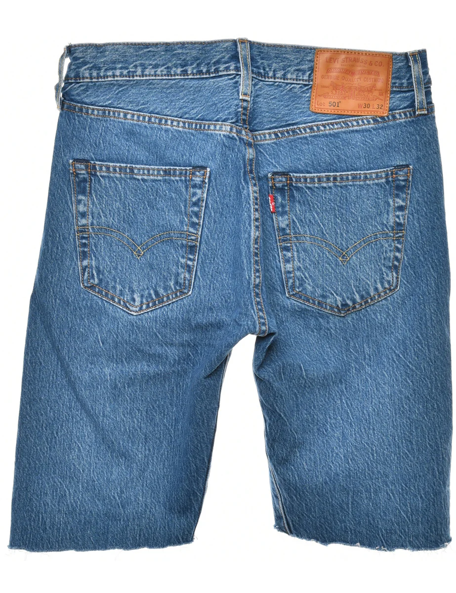 Vintage Levi's Denim Shorts - W30 L11 - Image 2
