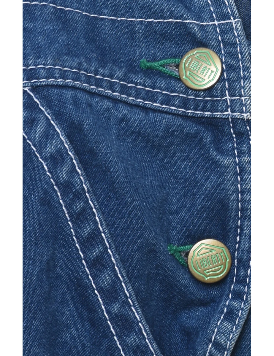 Vintage Liberty Dungarees - W33 L28 - Image 6