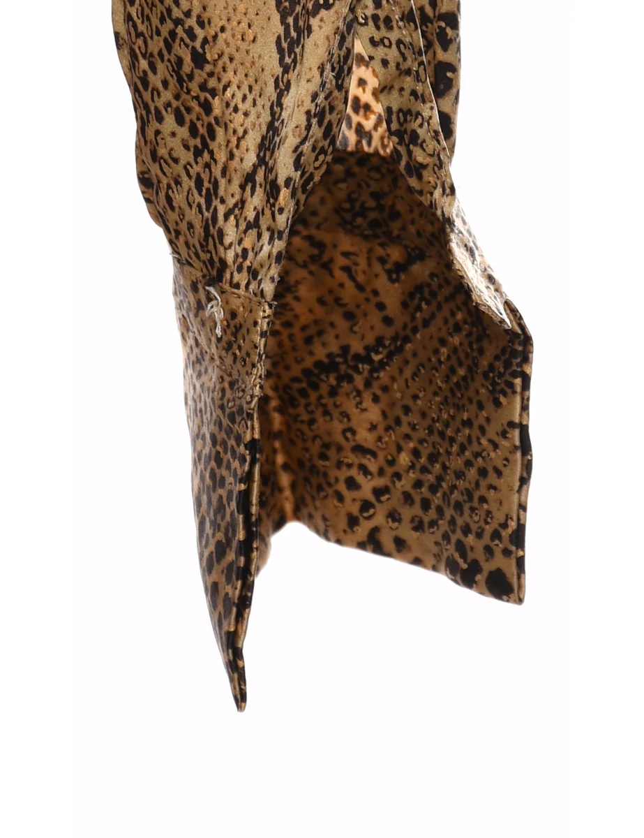 Vintage Light Brown Silk Shirt - M - Image 6