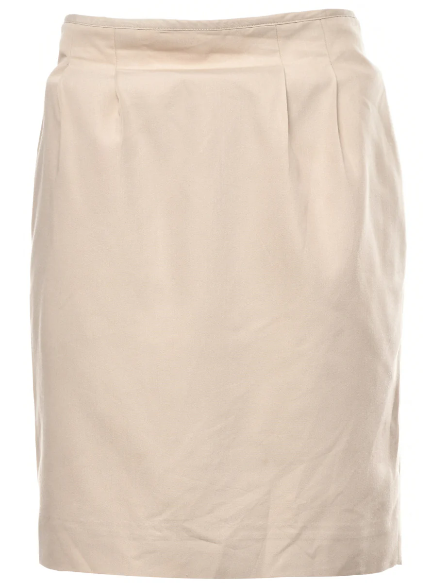Vintage Light Brown Skirt - S