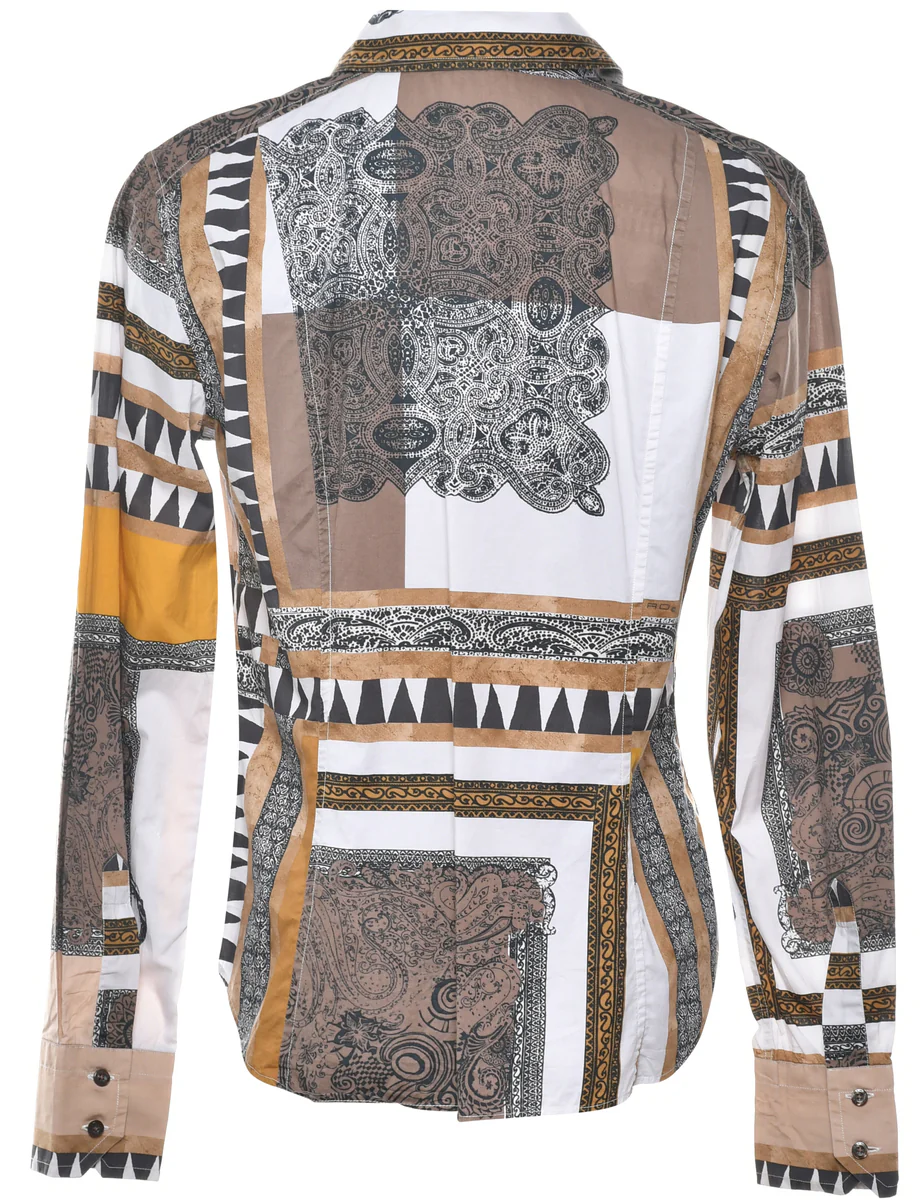 Vintage Long Sleeved Shirt - L - Image 2