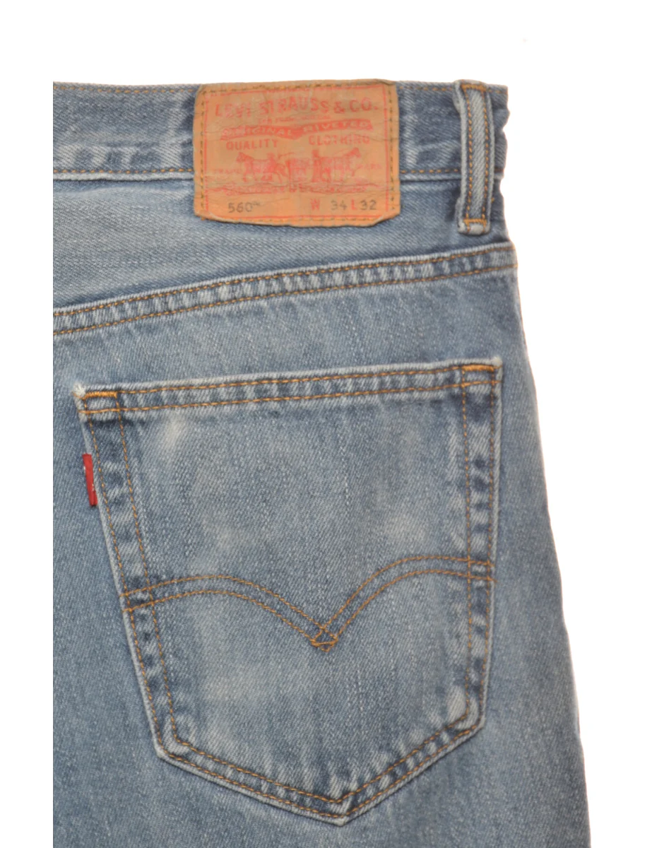 Vintage Medium Wash  569 Levi's Jeans - W32 L32 - Image 4