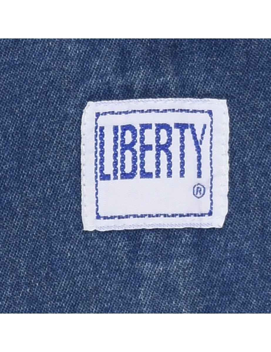 Vintage Medium Wash Dungaree Salopettes - XL - Image 4
