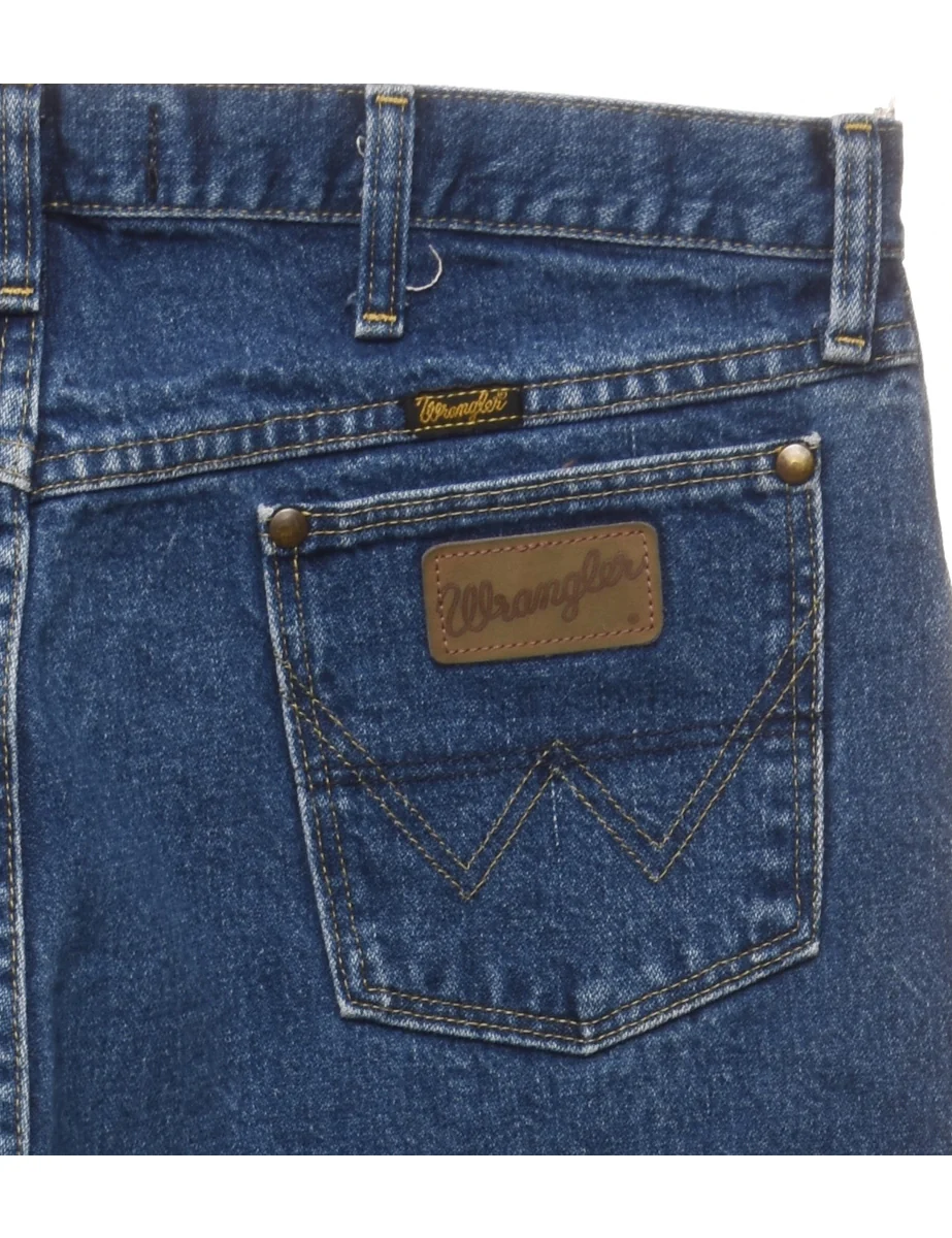 Vintage Medium Wash Wrangler Jeans - W36 L32 - Image 4