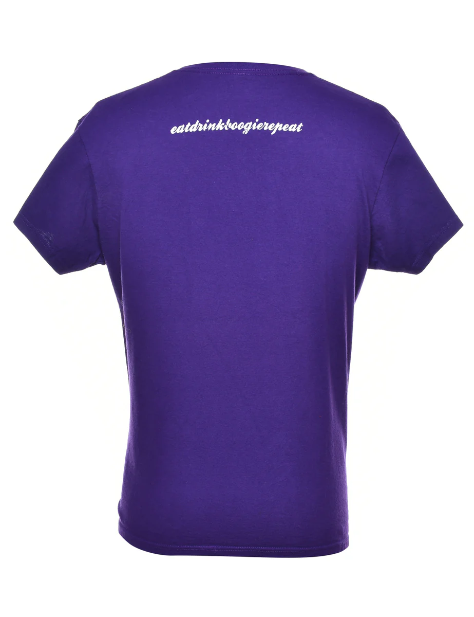 Vintage Memphis Printed T-shirt - L - Image 2