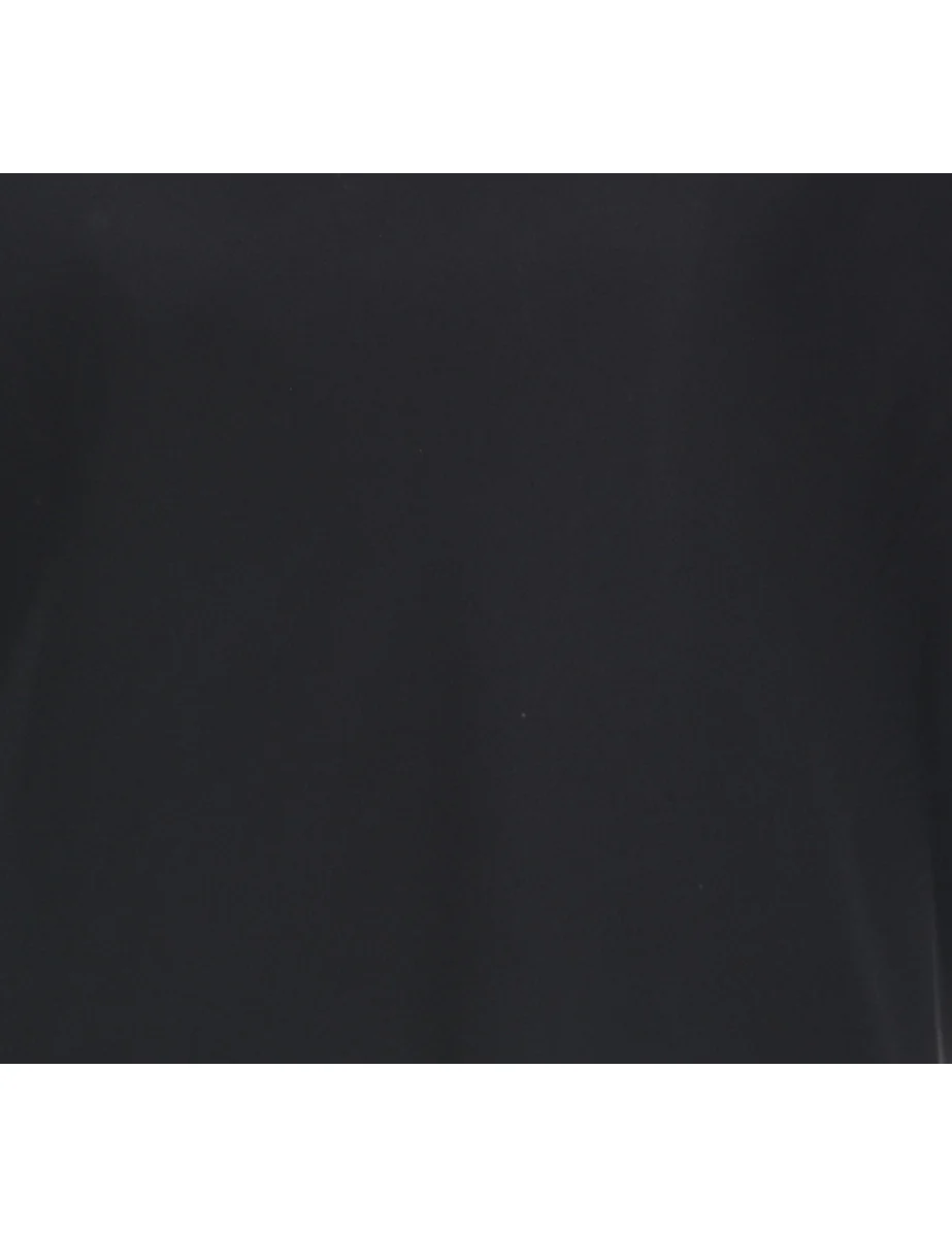 Vintage Midi Length Black Dress - M - Image 3