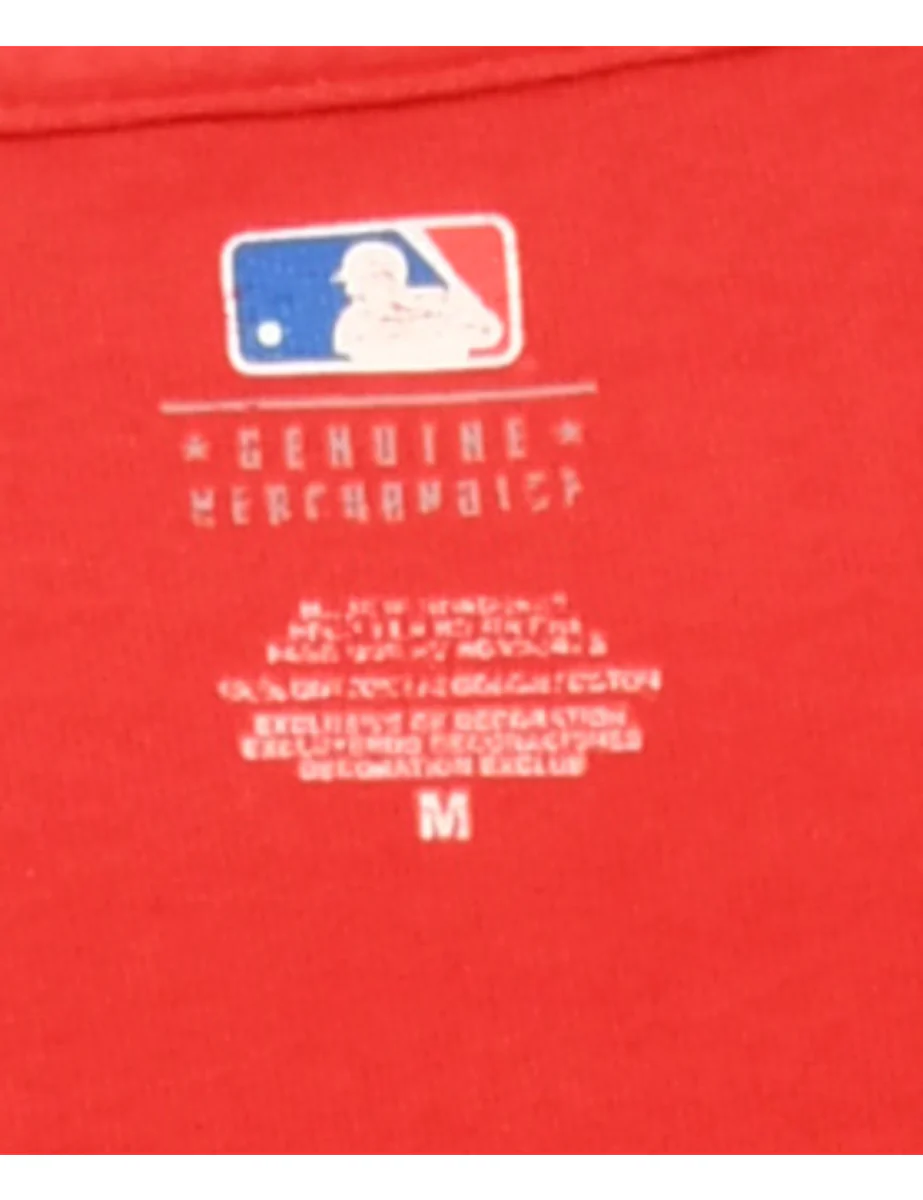 Vintage MLB Chicago Cubs Sports T-shirt - M - Image 4