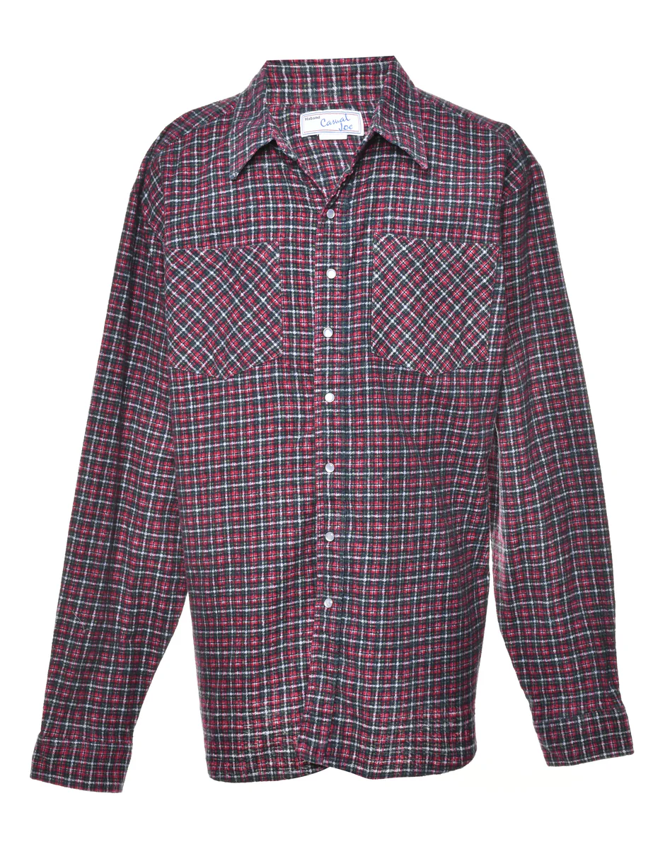 Vintage Multi-colour Checked Shirt - XL