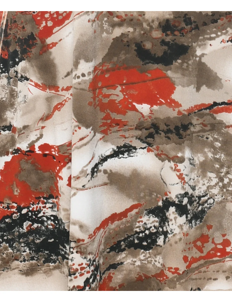 Vintage Multi-colour Dress - S - Image 3