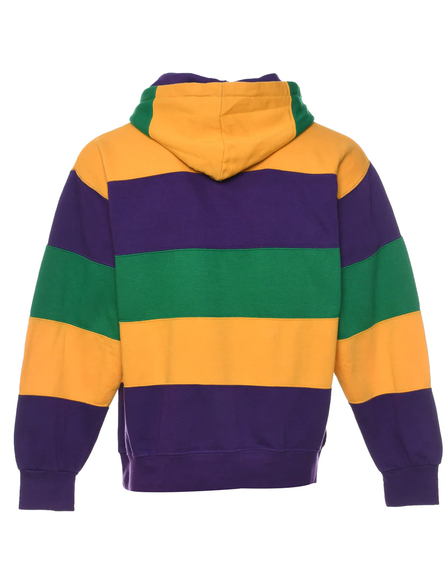 Multi-colour Hooded Sweatshirt - L - Image 2