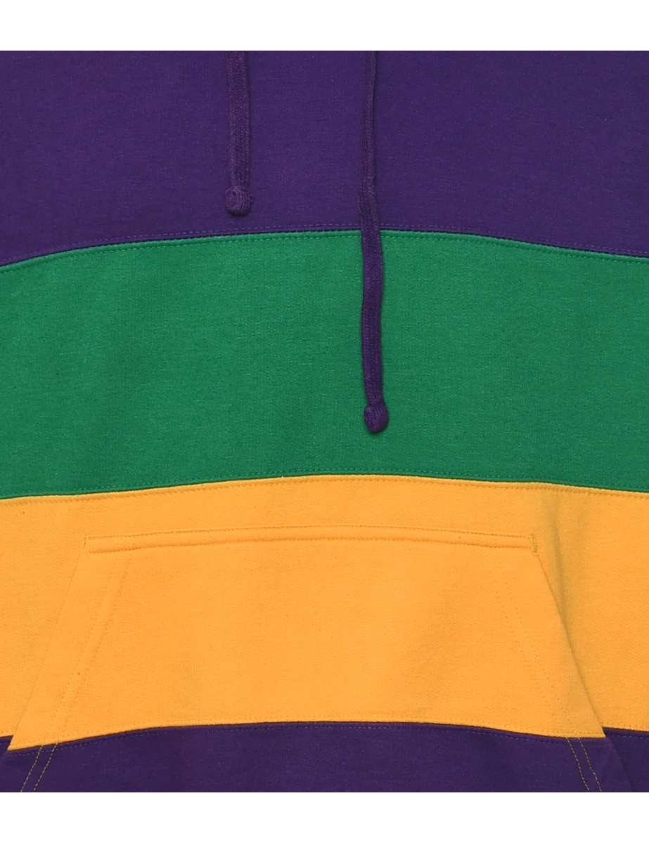 Multi-colour Hooded Sweatshirt - L - Image 3