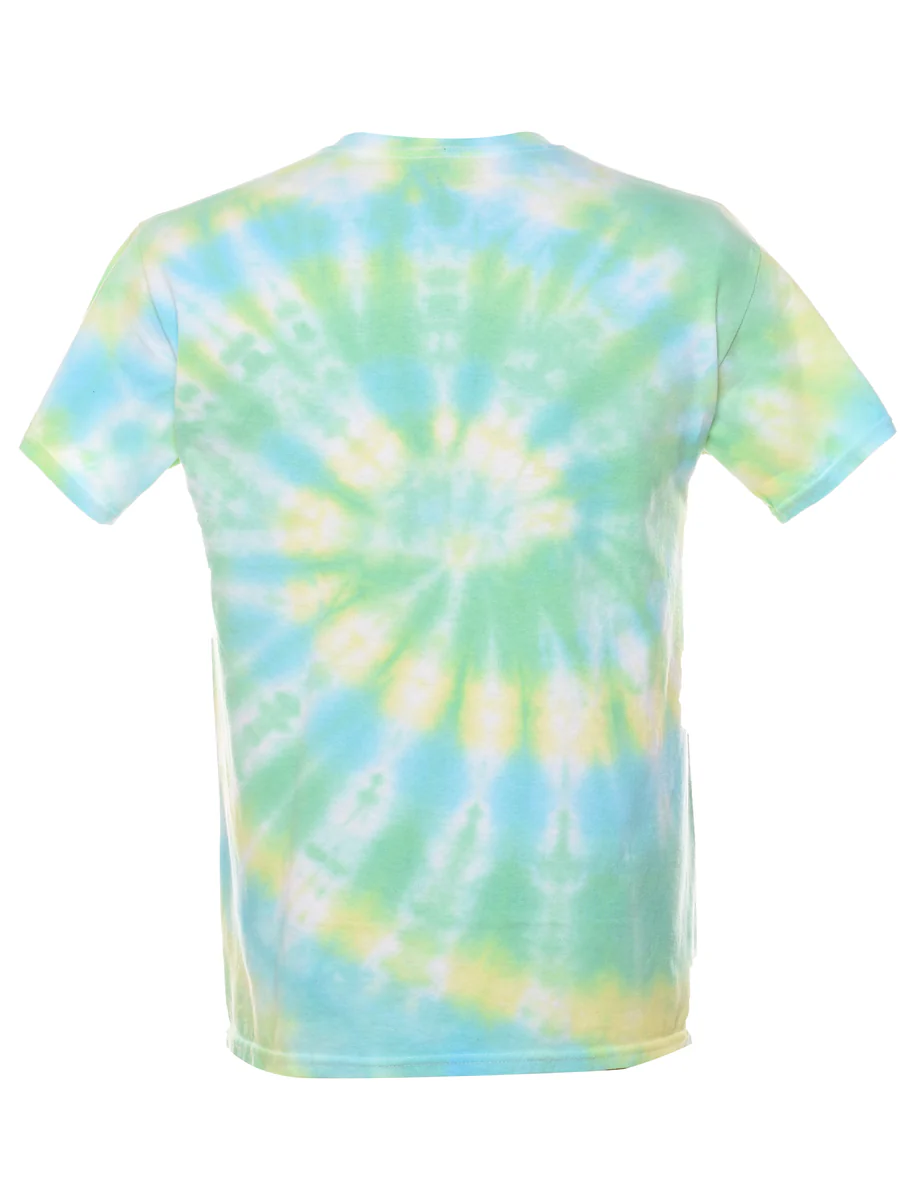 Vintage Multi-colour Tie Dye T-shirt - M - Image 2