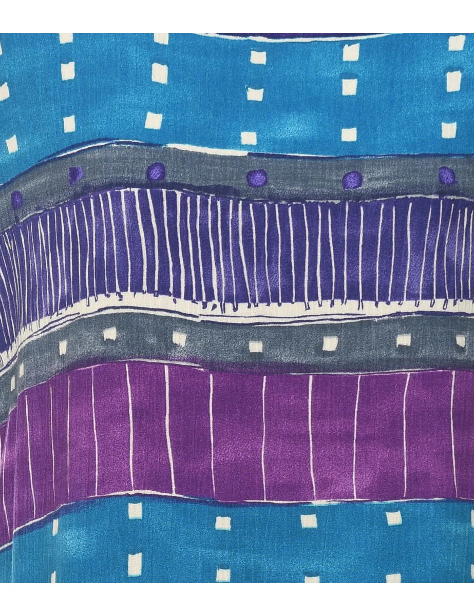 Vintage Multi-colour Top - M - Image 3