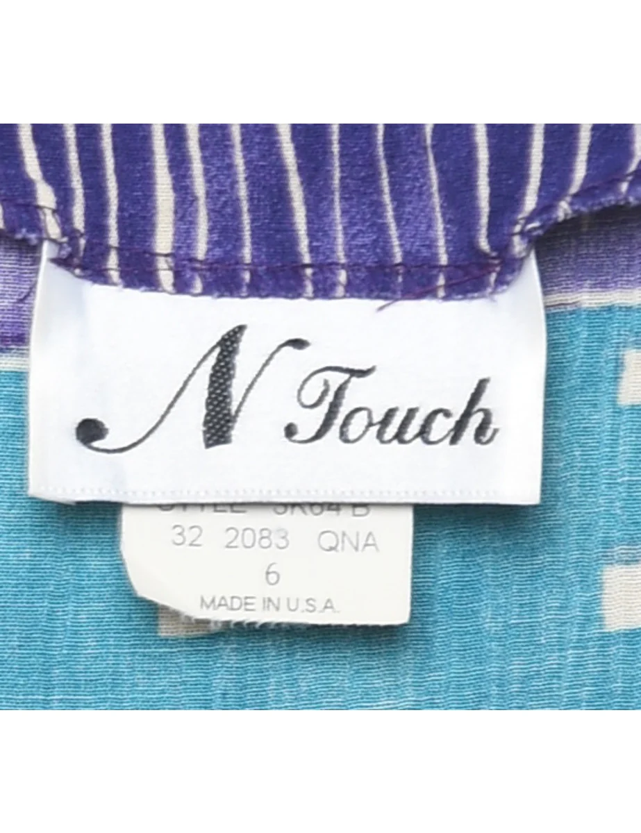 Vintage Multi-colour Top - M - Image 4