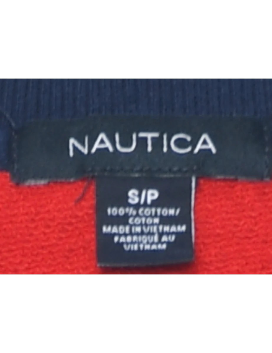 Vintage Nautica 1990s Sweatshirt - S - Image 4