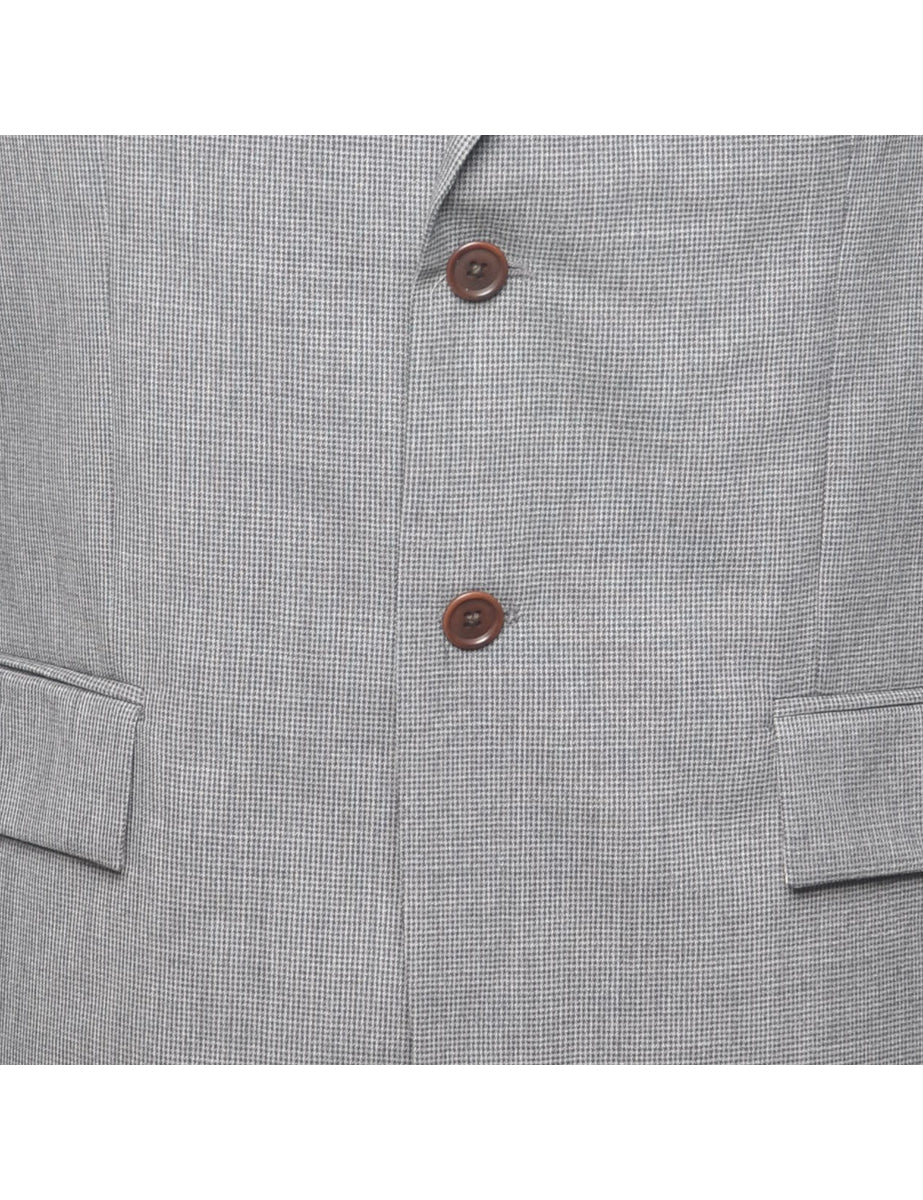 Vintage Nautica Checked Blazer - M - Image 4