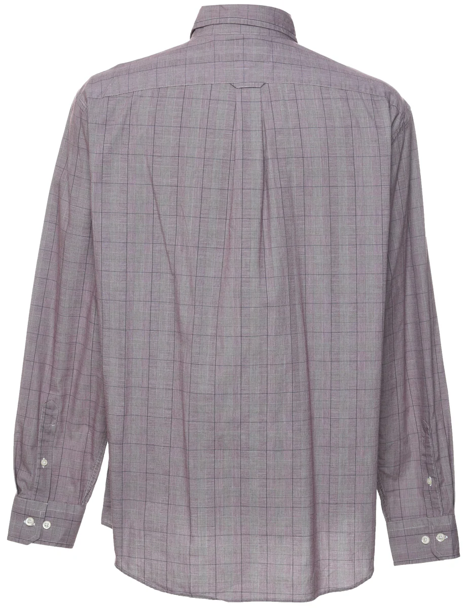 Nautica Checked Shirt - L - Image 2