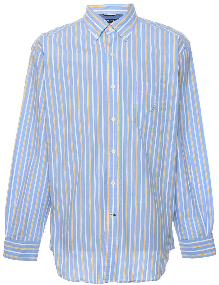 Nautica Striped Shirt - L