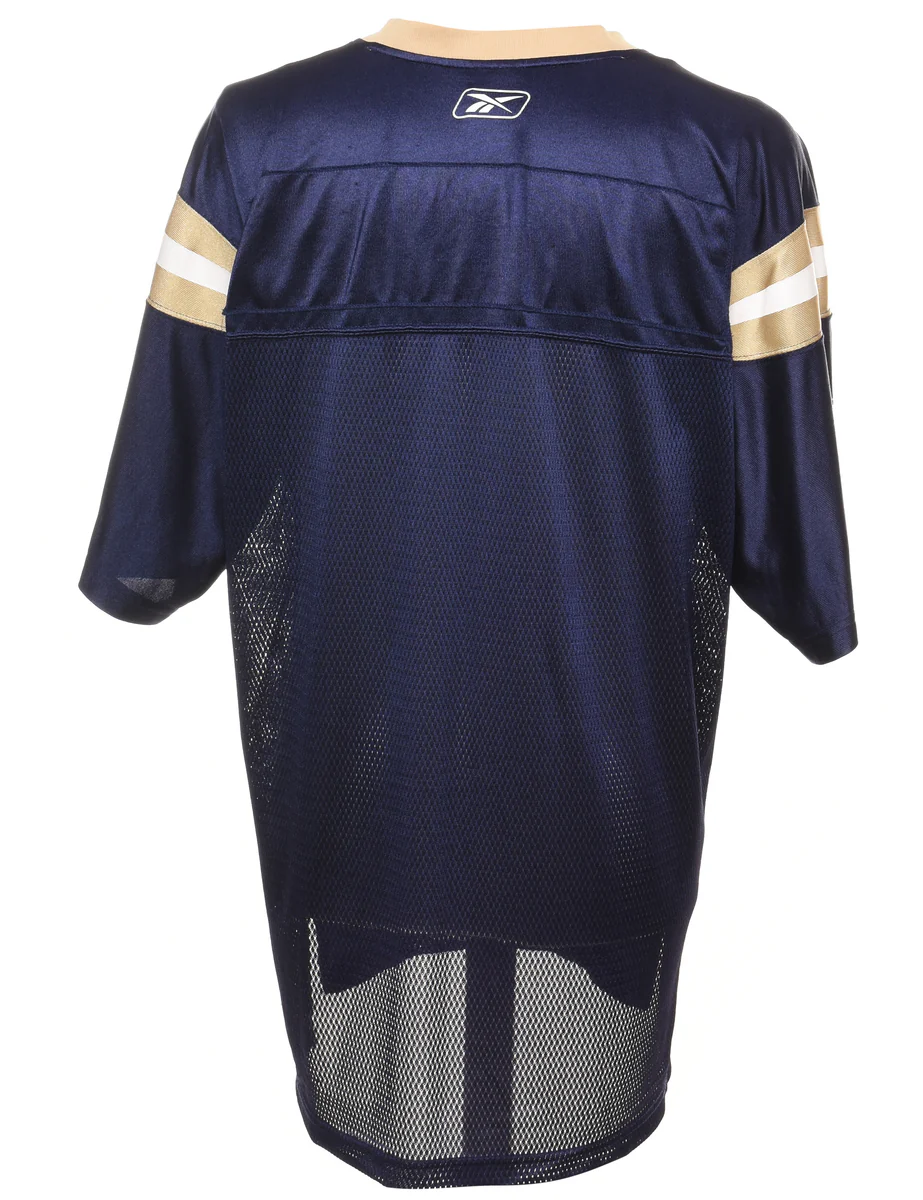 Vintage Navy CFL Blue Bombers Jersey - L - Image 2