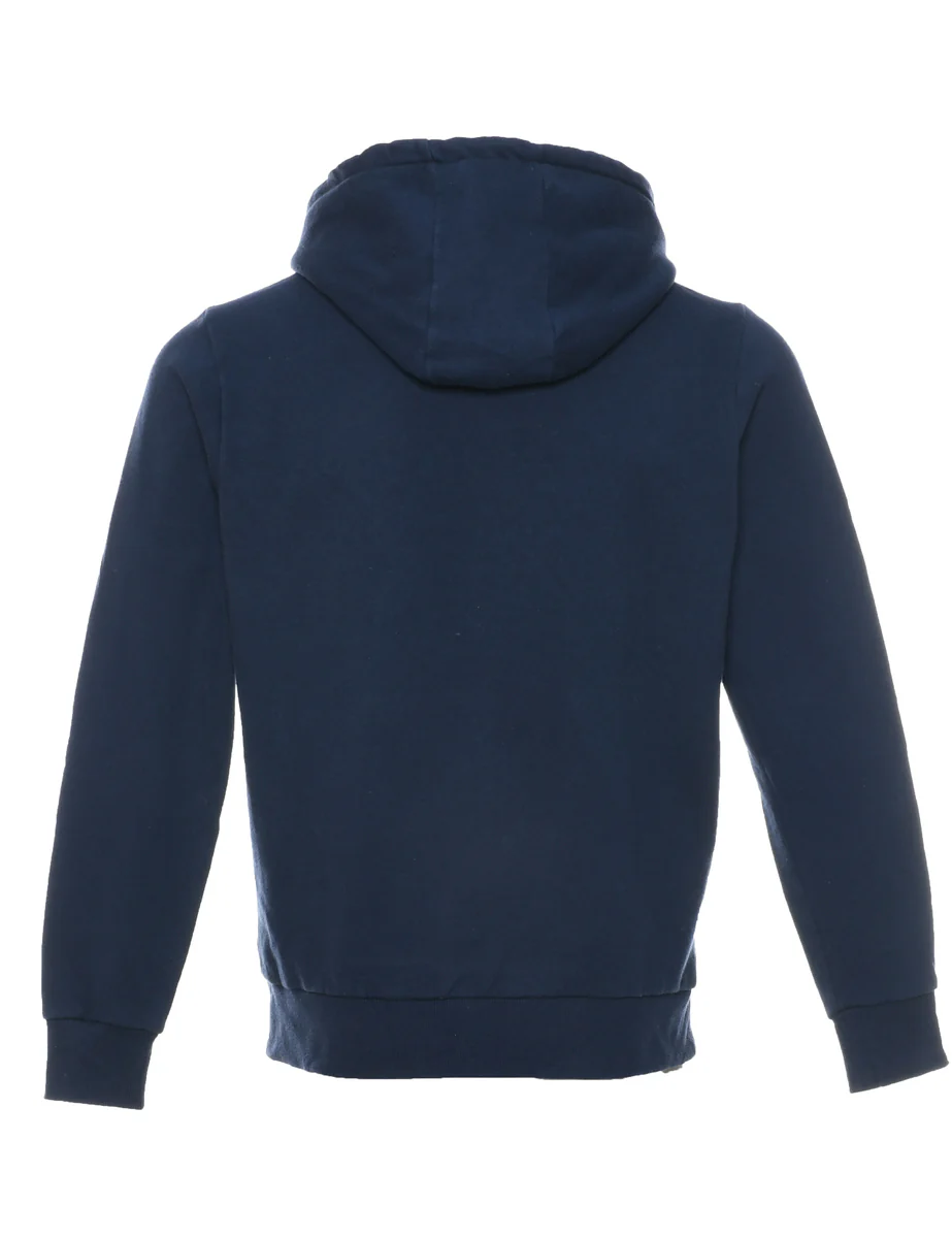 Navy Fila Hoodie - S - Image 2