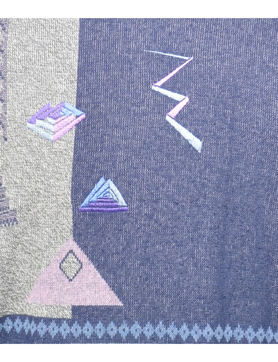 Navy Jumper - L - Image 3