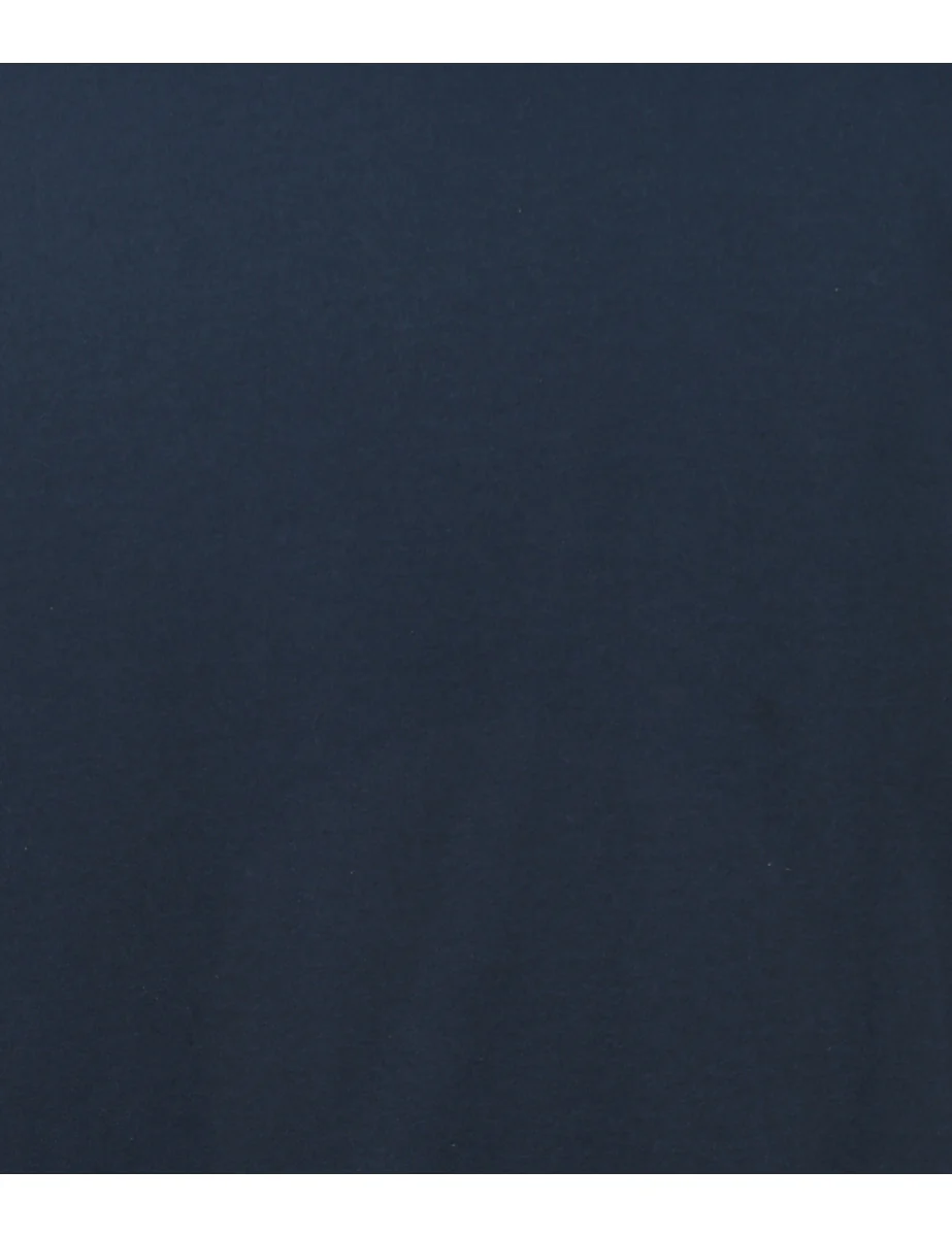 Vintage Navy Plain Sweatshirt - L - Image 3