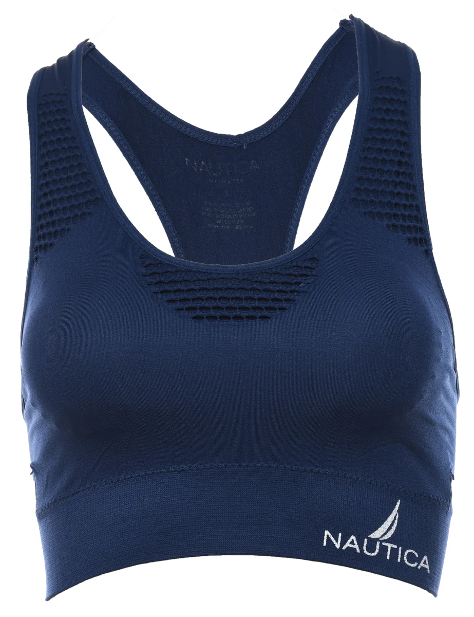 Navy Sports Bra - XS