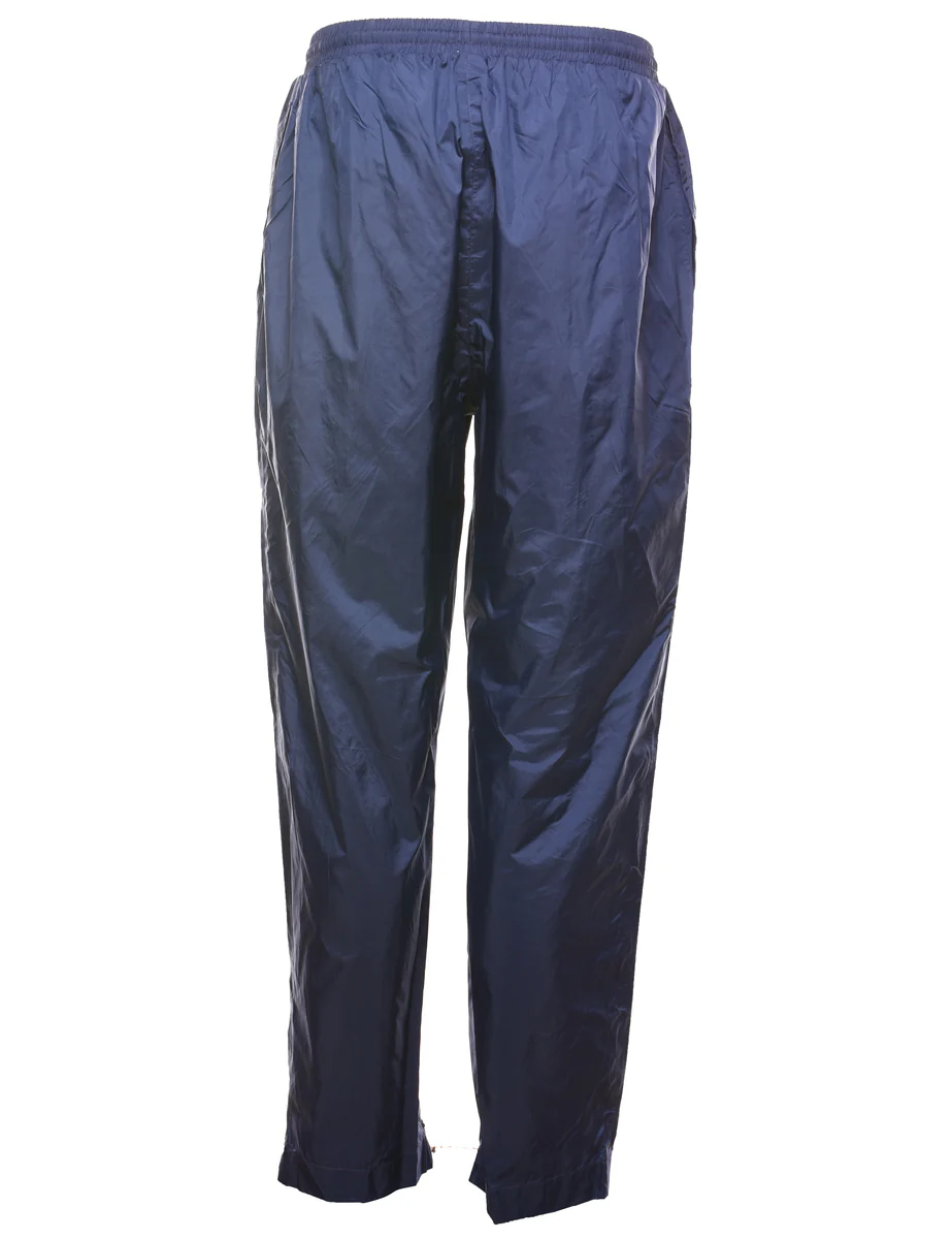 Vintage Navy Tapered Track Pants - W28 L32 - Image 2