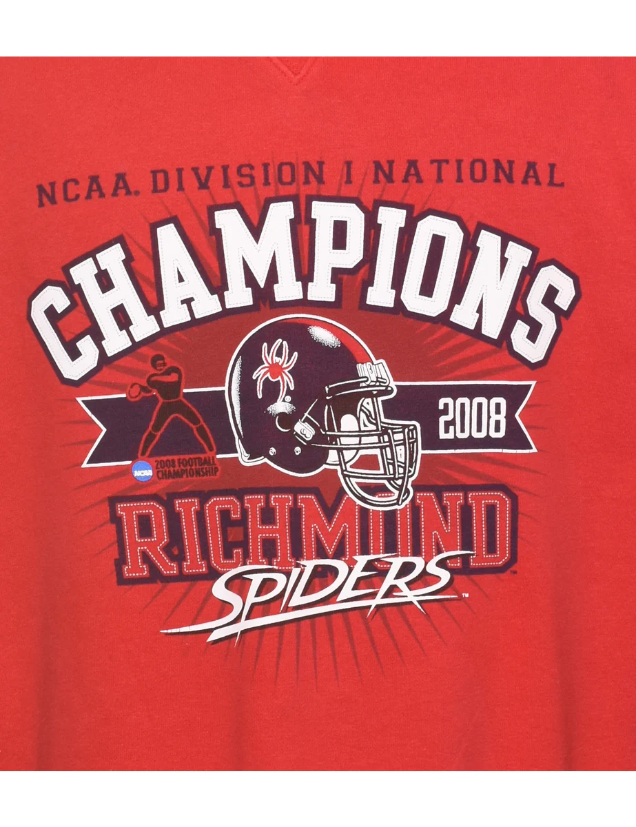 Vintage NCAA Sports Sweatshirt - L - Image 3