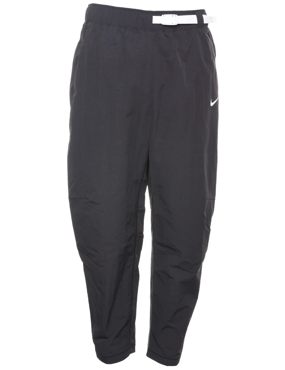 Vintage Nike Black Track Pants - W36 L26