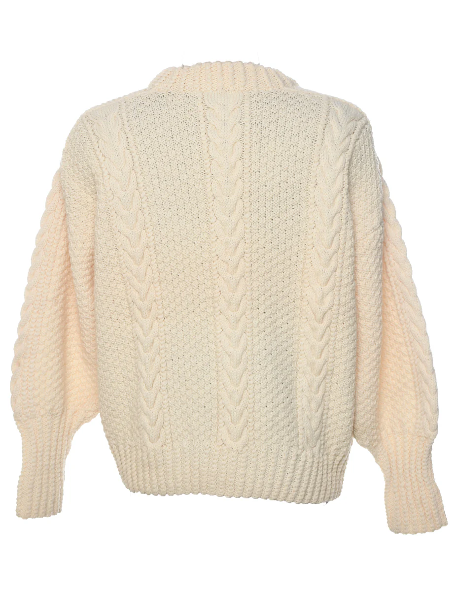 Off White Jumper - L - Image 2