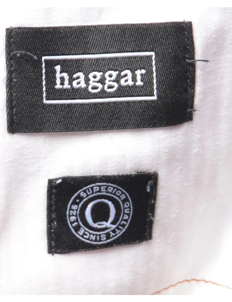 Vintage Off-White Trousers - W36 L32 - Image 4