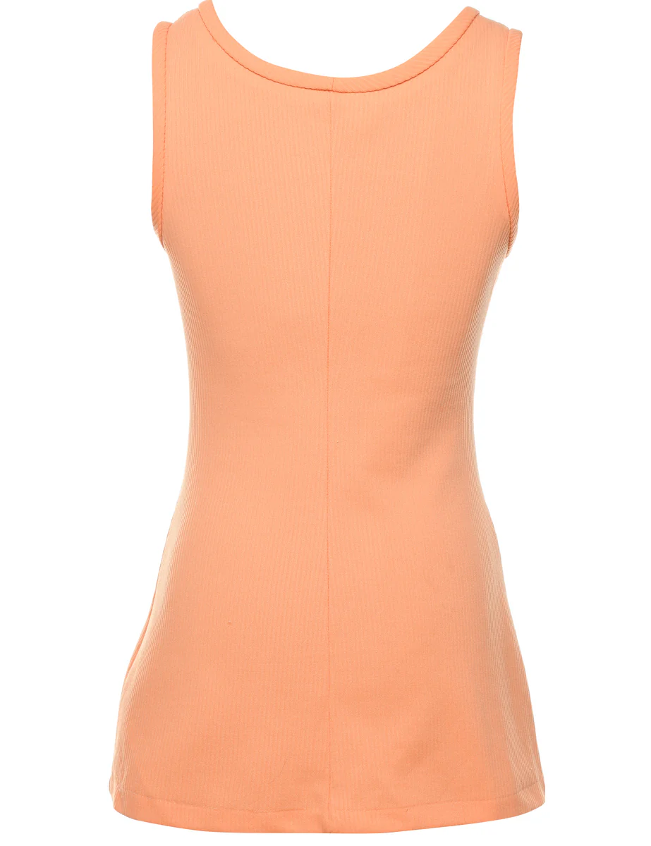Vintage Orange Dress - M - Image 2