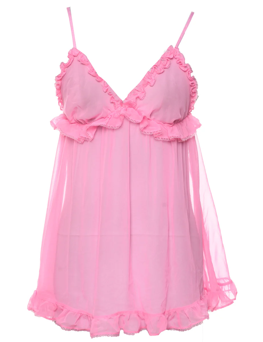 Vintage Pale Pink Babydoll - XS
