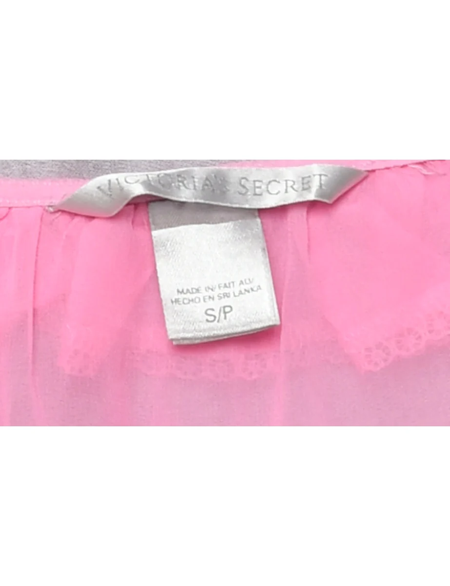 Vintage Pale Pink Babydoll - XS - Image 4