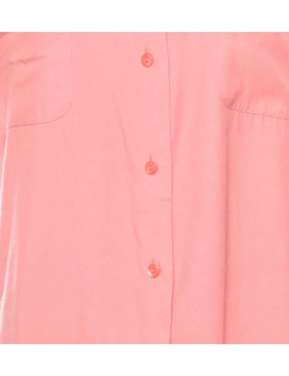 Vintage Pale Pink Shirt - S - Image 3