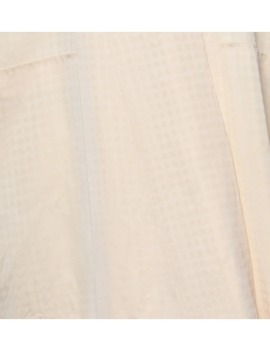 Pale Yellow Full Length Kimono - L - Image 3