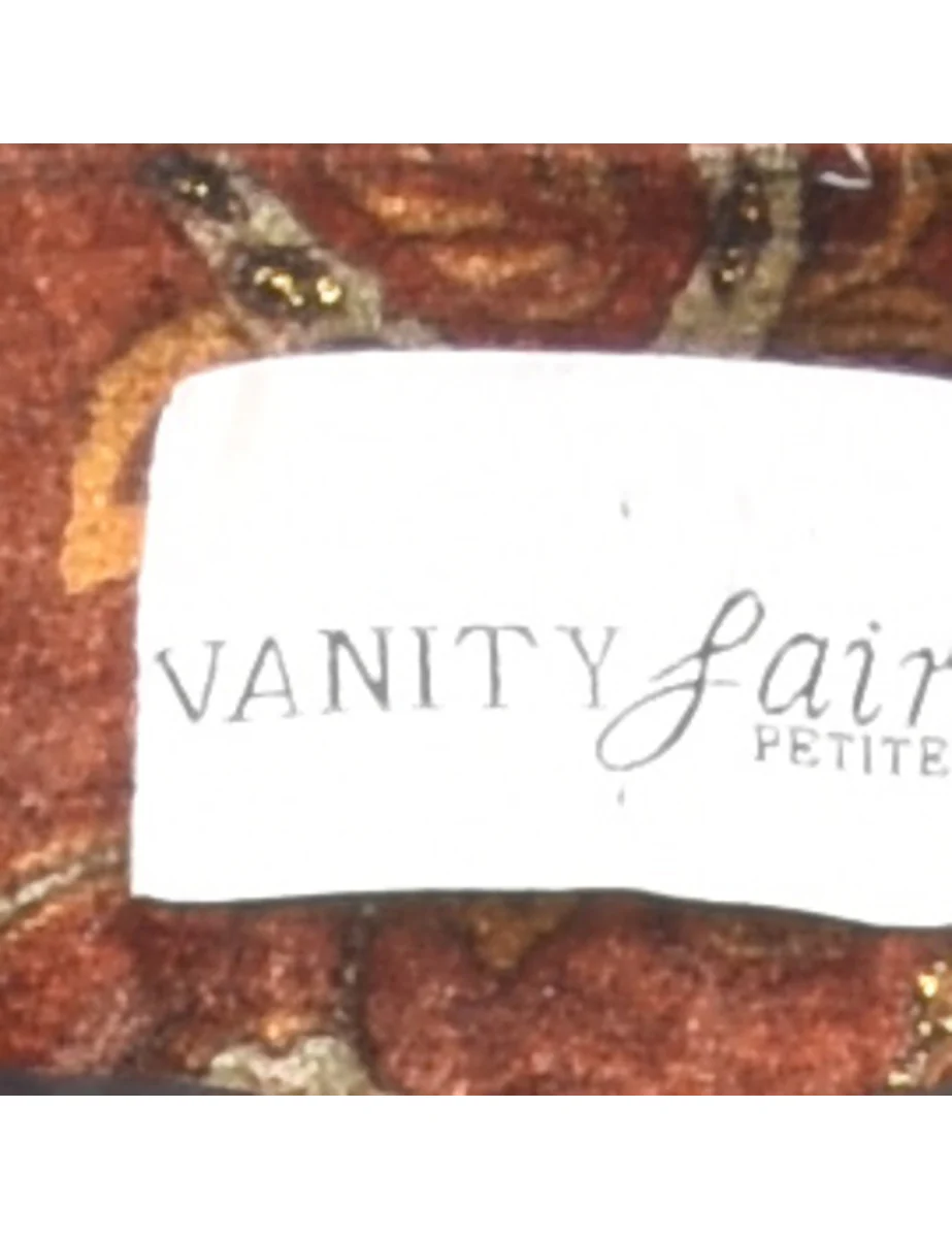 Vintage Patterned Jacket - L - Image 4