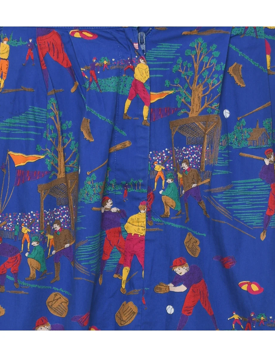 1990s Vintage Pencil Shape Maxi Skirt - S - Image 3
