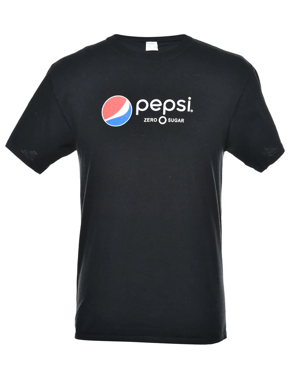 Vintage Pepsi Zero Sugar Printed T-shirt - M