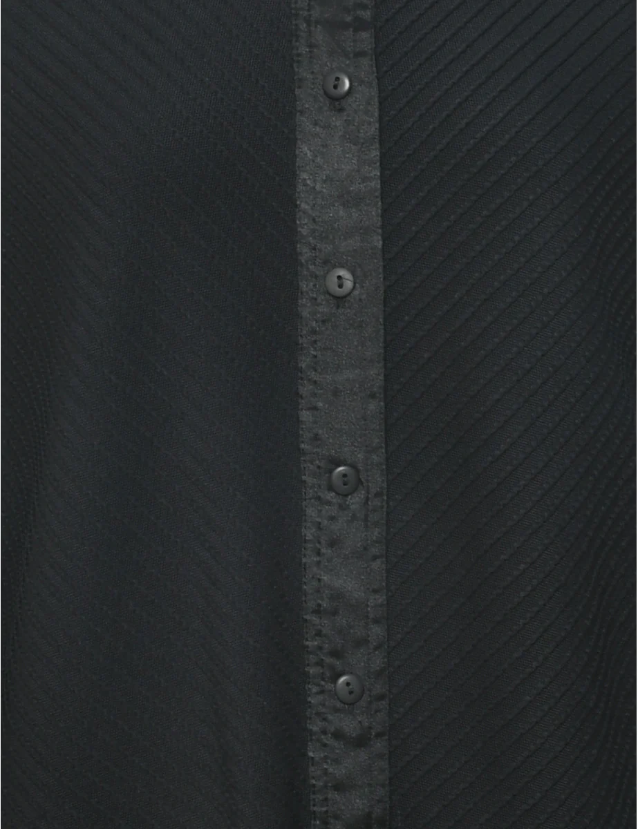 Vintage Pin Tucks Evening Shirt - L - Image 3