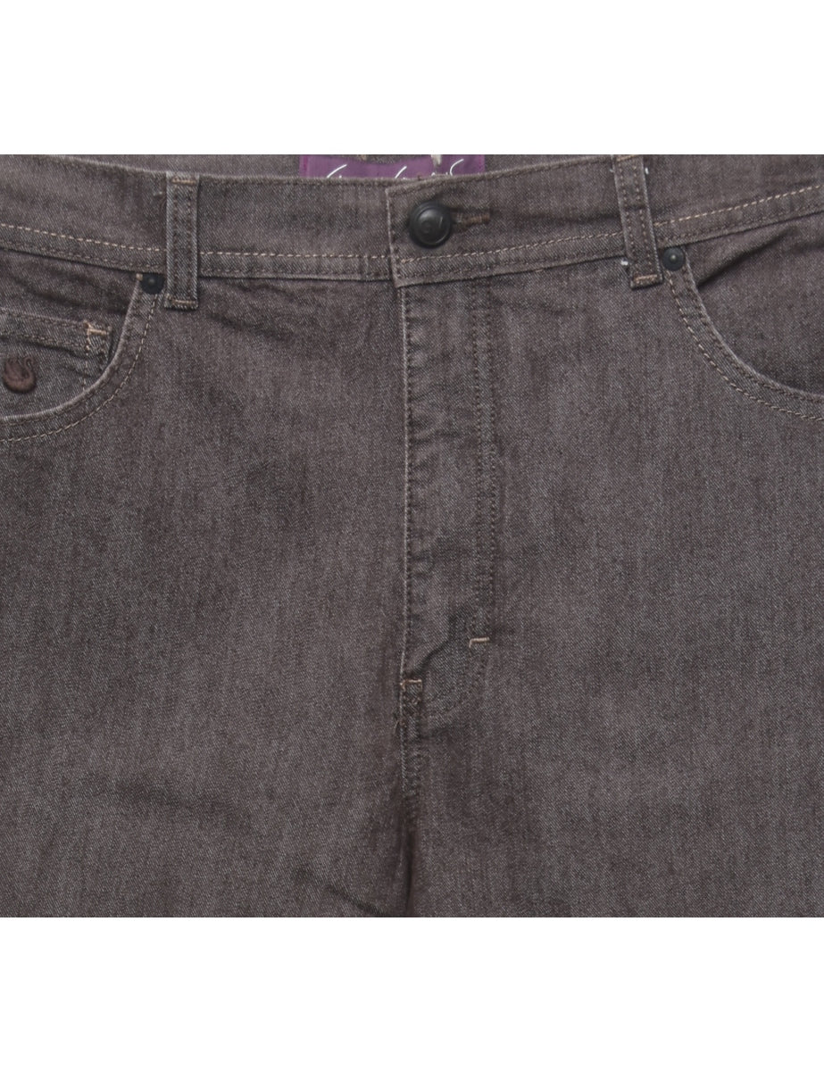 Vintage Plum Tapered Jeans - W34 L31 - Image 3