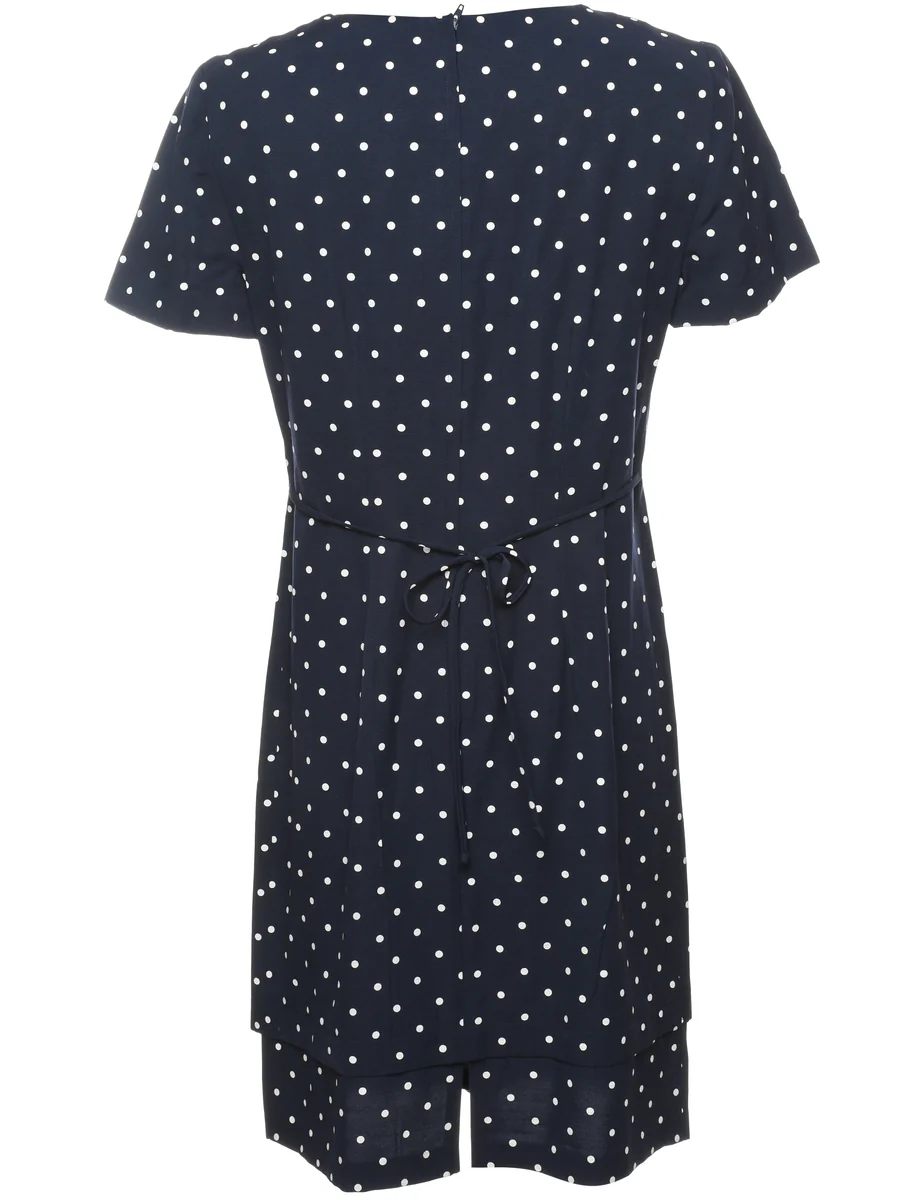 Vintage Polka Dot Dress - M - Image 2