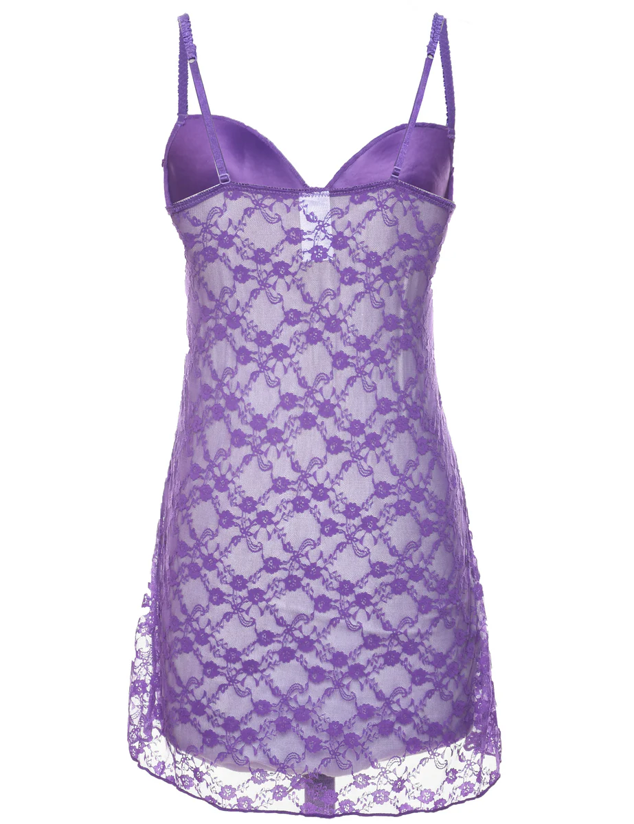 Y2K Vintage Purple Babydoll - S - Image 2